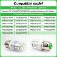 thumbnail image 5 of 5304511738 LED Light Bulb Refrigerator for Frigidaire Electrolux Refrigerator PS12364857 AP6278388 Refrigerator 3.5w-2PCS, 5 of 10
