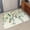 Green, variant on Small Door Mat Indoor Outdoor 15.7"x23.6",Nautical Boat Absorbent Non Slip Entry Rug,Coastal Sailing Ship Ocean Painted Sea Low Profile Welcome Mat for Front/Side Door Apartment Entrance Bathroom