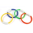 thumbnail image 2 of MasteelfCA 4pcs Underwater Swimming Diving Sinking Pool Toy Rings For Kid Children, 2 of 7