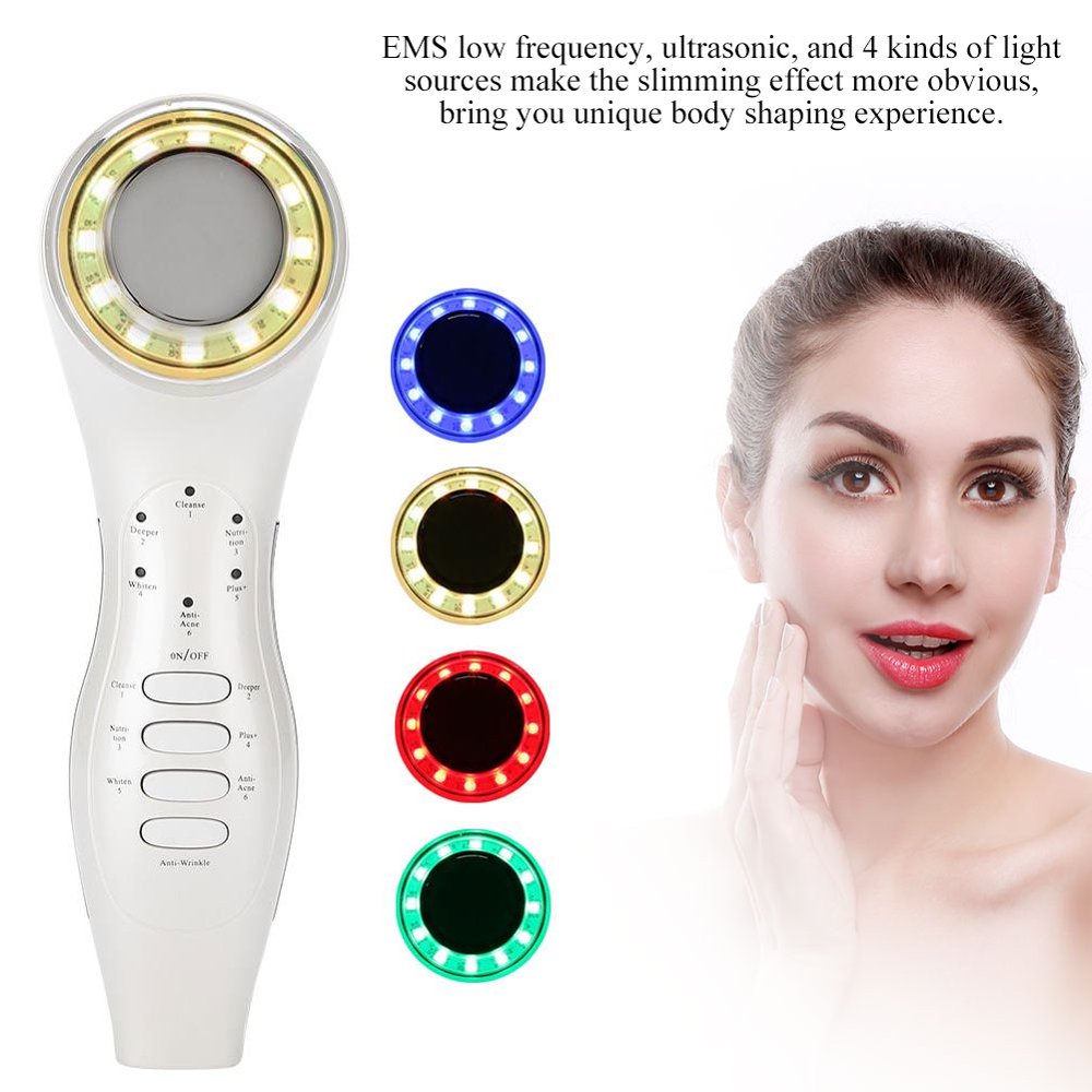 WALFRONT 3 In 1 Ultrasonic Body Slimming Beauty Machine Face Deep