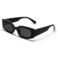 thumbnail image 1 of Gafas de sol rectangulares para mujer, gafas de sol de moda retro, protección vintage, marco cuadrado estrecho, 1 of 6