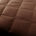thumbnail image 5 of St. James Home Constance 233 Thread Count Lightweight White Duck Down Blanket Twin - Brown, 5 of 5