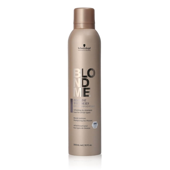 BLOND ME - Blonde Wonders Shampoo en Seco 300 ml, Tecnología 3D Bond Creation, Limpia, Refresca y Agrega Volumen al Cabello Rubio, Crea Nuevos Puentes Capilares, Estabiliza Estructura del C