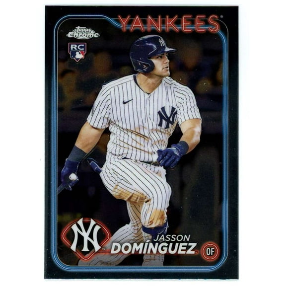 MLB 2024 Topps Chrome Baseball Jasson Dominguez #89 (Rookie)