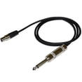 thumbnail image 2 of HQRP 4-Pin Mini Connector (TA4F) to 1/4-Inch Connector Instrument Cable for Shure WA302 / WA306 Replacement plus HQRP Coaster, 2 of 4