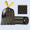 thumbnail image 4 of WIZUTIZ Drawstring Style Household Garbage Bag Thickened Portable Large Tear Plastic Bag 100 Pc First Home Must Haves Wrinkle Resistantfade Resistant, 4 of 5