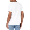 thumbnail image 2 of Camiseta Nautica para hombre con cuello redondo liso y bolsillo, color blanco, 2 of 4