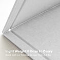 thumbnail image 3 of Large Bulletin Board Large Cork Board Alternative for Wall x Felt Board Foldable Notice Board Pin Board Vision Board -, 3 of 7