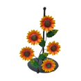 thumbnail image 2 of Porta toallas de papel con forma de flor, soporte para toallas de papel, obra de arte de hierro, decoración del hogar, rollo de papel Girasoles, 2 of 9