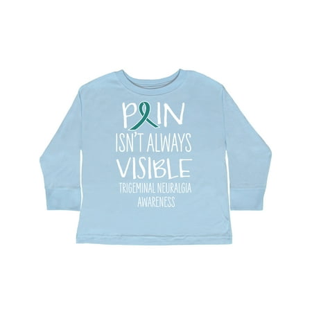 

Inktastic Trigeminal Neuralgia Awareness Pain Isn t Always Visible Gift Toddler Boy or Toddler Girl Long Sleeve T-Shirt