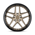 thumbnail image 3 of TSW Aluminum Rim PREMIO 19X8.5in Matte Bronze with Gloss Black Lip Finish, 1985REM325112Z66, 3 of 3