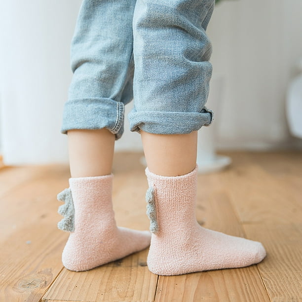 Aofa Kids Fuzzy Socks for Toddler Girls Baby Warm Winter Sock