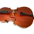 thumbnail image 4 of D’Luca Student Ebony Fitted Cello With Padded Gig Bag, Bow, Rosin, 1/4 Size, 4 of 7