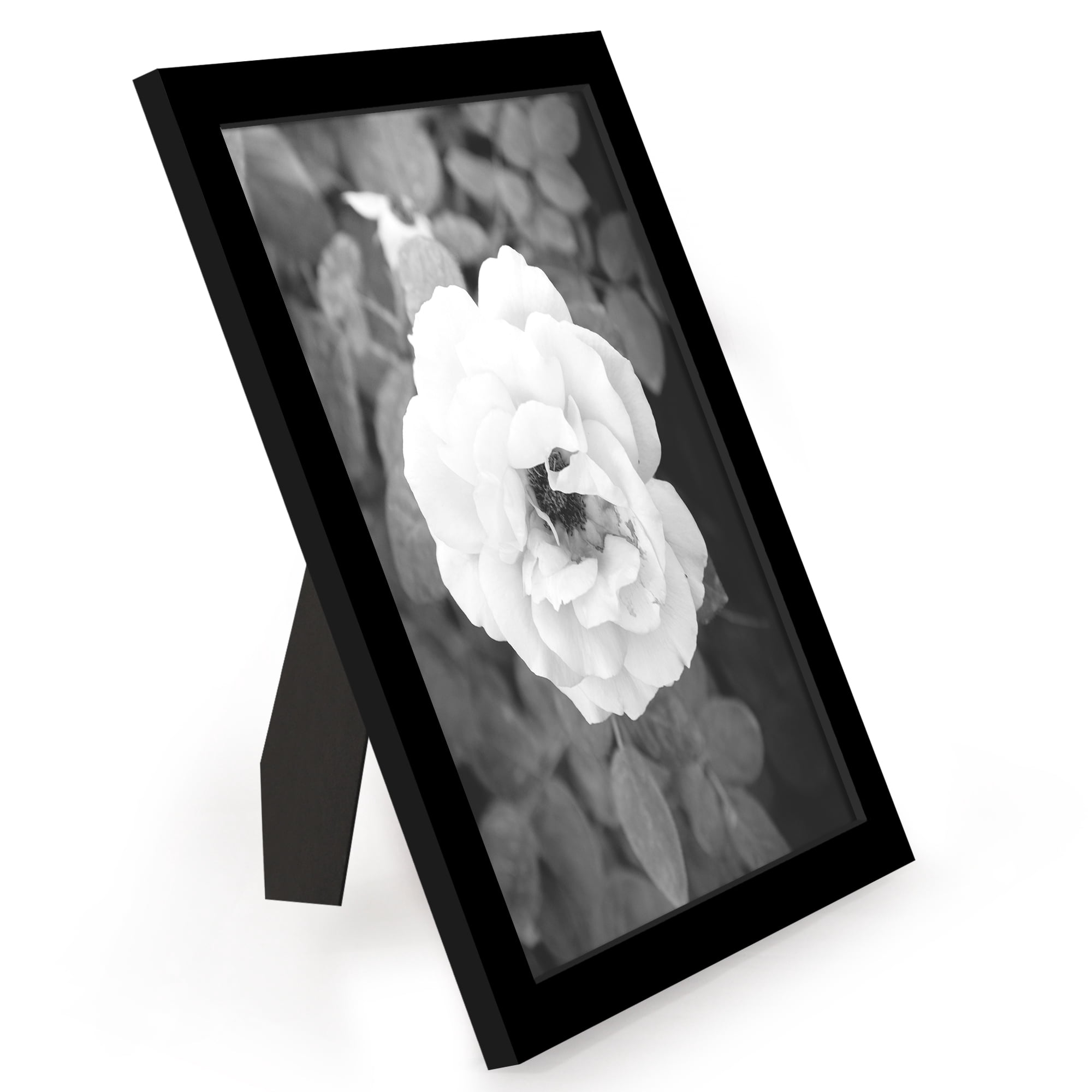 Americanflat 8x10 Picture Frame with Polished Plexiglass 6 Pack Signature Collection Frames Photo - Black