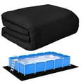 thumbnail image 6 of Thin Felt Swimming Pool Liner Pad Lightweight Portable Pool Underpad Trimmable for Outdoor Family Use and Easy Storage, 6 of 9