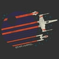 thumbnail image 2 of Mens Star Wars X-wing Starfighter Flyby Lightweight Hoodie, 2 of 4