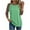 Green, variant on Women Fall Clothes Trendy Tops Trendy Dressy Casual White 3/4 Sleeve Shirts Plus Cropped Sweatshirt Red