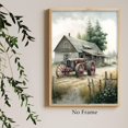 thumbnail image 3 of dashuaibi-Farmhouse Canvas Wall Art Old Tractor Pictures Rustic Barn Prints Country House Painting Farmhouse Landscape Artwork Old Barn Posters Rustic Tractor Wall Art Country Barn Canvas Prints, 3 of 6