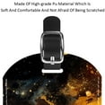 thumbnail image 4 of Square 2Pack PU Leather Galaxy Cruise Luggage Tag with Privacy Cover and Name ID Tag for Travel Handbags Backpacks Luggage Tags, 4 of 6