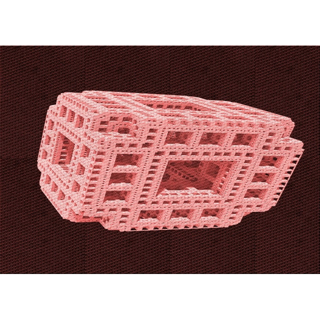 Ahgly Company Tapis d'Intérieur Rectangulaires Transitionnels Rouges Lavables à la Machine, 2 Pieds x 3 Pieds