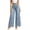h104_Light Blue, variant on Zormilly Wide Leg Jeans for Women High Waisted Lace Spliced Stretchy Jeans, S-3XL