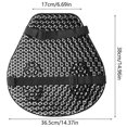 thumbnail image 5 of Motorcycle Seat Cushion Shock Absorption 3D Honeycomb Mesh Motorbike Scooter Seat Pad Waterproof Motorbike Cushion Seat Cover, 5 of 5