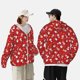 thumbnail image 4 of Balery Christmas Santa Cartoon Snowman A Sudadera ligera de manga larga con capucha y protección solar UPF 50+ para hombre y mujer, ideal para pesca y running-X-Large, 4 of 7