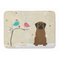 thumbnail image 1 of Carolines Treasures BB2556RUG Christmas Presents Friends Bullmastiff Machine Washable Memory Foam Mat, 1 of 4
