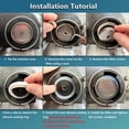 thumbnail image 4 of NEOUZA Brewing Unit Head Silicone Gasket 2 Pack Compatible with Delonghi Breville Smeg, 4 of 8