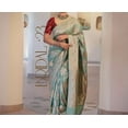 thumbnail image 5 of Designer Sari Bollywood Bridal Silk Saree Blouse South Indian Ethnic Ready Made With Blouse ( S - 36), 5 of 5
