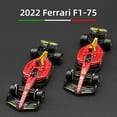 thumbnail image 2 of Bburago 1:43 2022 Ferrari F1-75 C42 McLaren MCL36 RB18 W13 F1 fórmula coche de carreras simulación estática Diecast Alloy Model Car Fivean unisex, 2 of 2