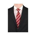 thumbnail image 3 of Mens Side Vent 2 Piece Black Classic Fit Suit Salvatore, 3 of 4
