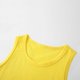 thumbnail image 3 of Tank Top Y Shorts Conjunto Niñas Moda Casual Color Sólido Algodón sin Mangas Cuello Redondo Top Y Cintura Elástica Shorts Conjunto de Dos Piezas Tank Tops Largos, 3 of 7