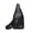 🍒 Black_Hot#6621, variant on Waterproof Faux Leather Sling Crossbody Bag Anti Theft Travel Chest Pack for Men and Women
