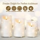 thumbnail image 5 of Velas LED sin llama Staerysky recargables con mando a distancia, juego de 3, 5 of 7