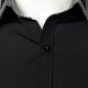 thumbnail image 5 of Blusa y camisa de manga larga con cuello vuelto para hombre, informal, con estampado de patchwork, cuello vuelto, botones, blusa de manga larga para hombre, 5 of 8