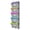 Gray, variant on Homyfort Over the Door File Organizer, Hanging File Folders, Wall Organizers and Storage for Mail, Magazine, Notebooks, Planners, Office, Classroom, 5 Extra Large Pockets,Black.