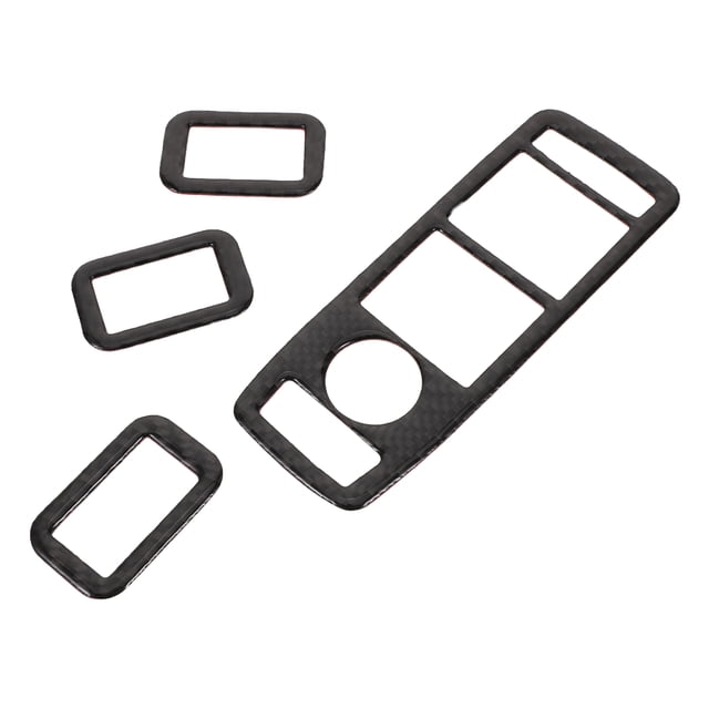 FENGGUIQU 1Jgo Decorativa Para Botón De Control De En Negro Para