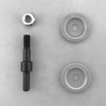 thumbnail image 2 of 4 unids/set adaptador de husillo de eje de amoladora de banco de acero para pulido de pulido, 2 of 8