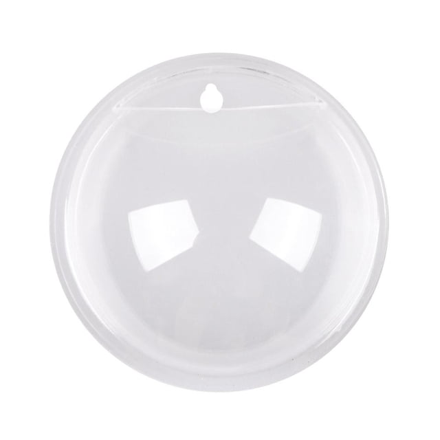 Cuenco Para Plantas Cuenco para plantas para colgar en la pared, peceras visibles para muebles de interior (transparente) Likrtyny Libre de BPA