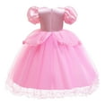 thumbnail image 4 of Girls Cinderella Dress Halloween Christmas Princess Costume, Size 8-9Y, 4 of 9