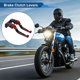 thumbnail image 2 of Palancas de freno y embrague cortas y largas para Kawasaki ZX14R 2006-2017, palanca de freno ajustable de motocicleta, aleación de aluminio, cabeza roja, mango negro, 2 of 6