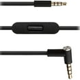 thumbnail image 5 of Audio Cable w RemoteTalk for AKG Y45BT Y50 Y40 Y55 Headphones Black Aux Wire, 5 of 5