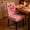 B, variant on Pretty Pink Dining Chair Cover, Soft Home Decorative Seat Protector, Elegant Living Room Furniture Slipcover Accent Chair Cover