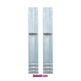 thumbnail image 6 of vidaXL L-shaped Ground Anchors 2 pcs Galvanized Steel 2"x2"x19.7", 6 of 11