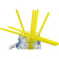 thumbnail image 2 of Plastic Smoothie Straws, BPA-Free, 10" x 0.28", 250 Count, Jumbo Yellow, 2 of 5