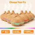 thumbnail image 2 of Essential Oil Diffuser,500ml Large Aroma Diffuser with Remote Control 4 Timer Settings 7 Colors LED Light,for Home Office Oyga Use, 2 of 7