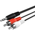 thumbnail image 1 of Miyako - 6FT RCA to 3.5mm Audio Cable – Compatible Hi-Fi quality for multiple devices, 1 of 9