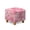 Peach Blossom Marble Print Pink, variant on SCRAWLGOD Shark Print Blue Footstool Slipcover, Washable Footrest Sofa Slipcovers Comfortable Square Covers for Footstool with Stretch Bottom