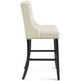 thumbnail image 3 of Baron Bar Stool Upholstered Fabric Set of 2,Beige, 3 of 7